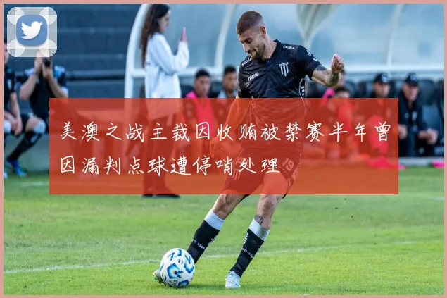 美澳之战主裁因收贿被禁赛半年曾因漏判点球遭停哨处理